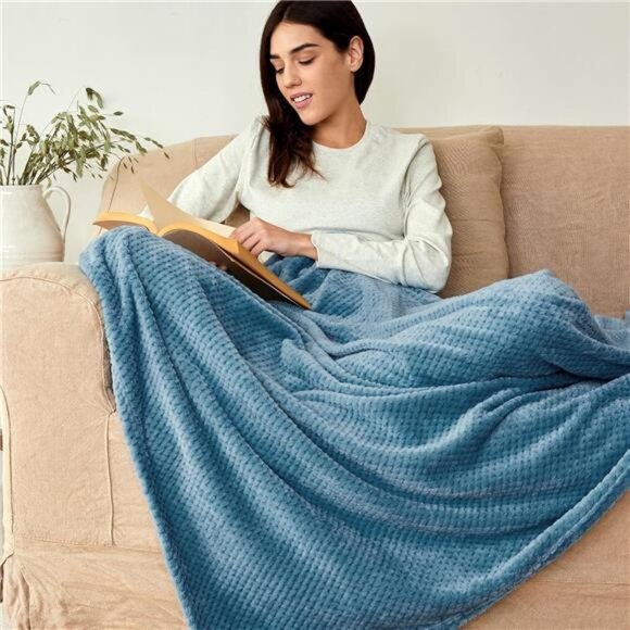 Fleece Throw Blanket Extra Large, Super Soft and Warm Blankets - Picture 3 of 7